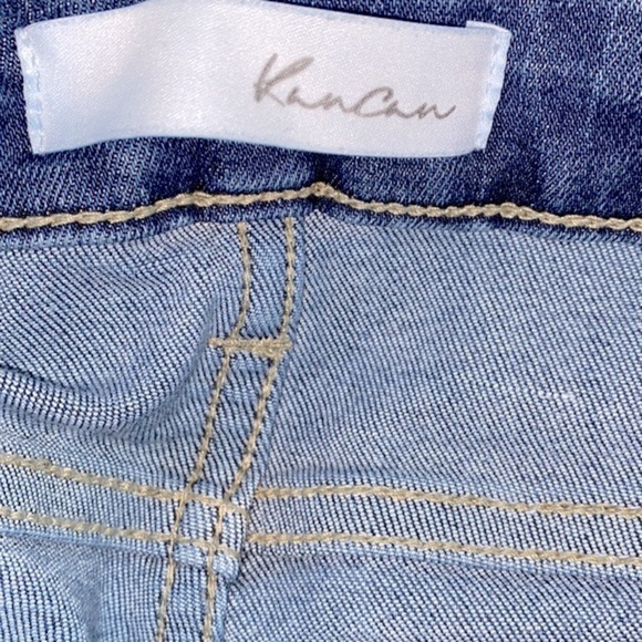 Kancan distressed jeans exposed button fly size 9/28 - Picture 6 of 10